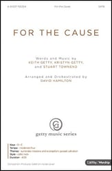 For the Cause SATB choral sheet music cover